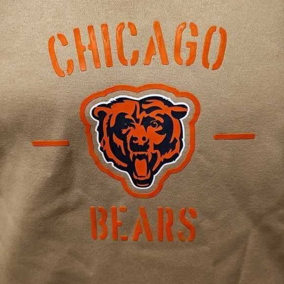 2018 Nike Chicago Bears Salute To Service On Field Hoodie Women’s Size S Small - Picture 7 of 9